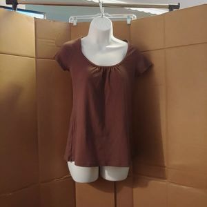 Women's One Step Up Brown Shirt, M